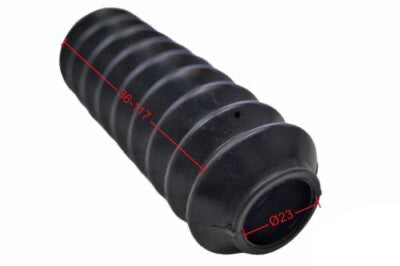 1 Stück Universal Faltenbalg Manschette Anhänger Boot L 117mm-36mm Ø 23-27mm