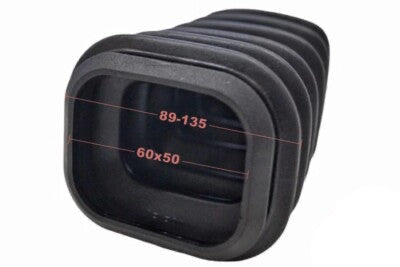 1 Stück Universal Faltenbalg Manschette Anhänger Boot L 29mm-56m Ø 47mm-72mm