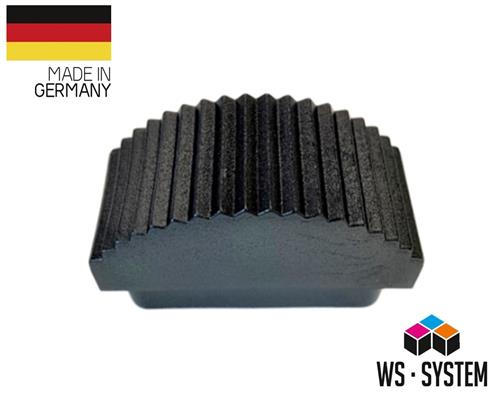 4 Stk Leiter Gummi-Füße Fuß Gummi Traversenfußkappe Kappe Ersatz Anti-Rutsch