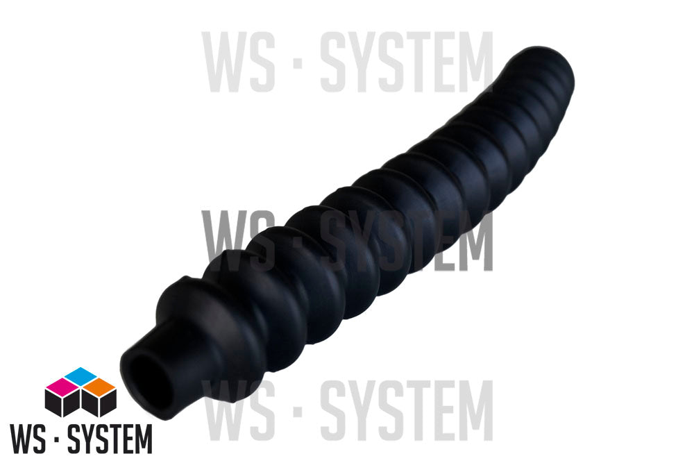 1 Stück Universal Faltenbalg Gummi Manschette Anhänger L 235mm Ø 5mm / Ø 14mm