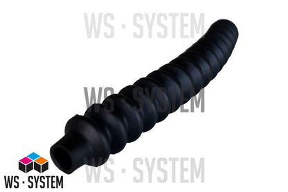 1 Stück Universal Faltenbalg Gummi Manschette Anhänger L 235mm Ø 5mm / Ø 14mm