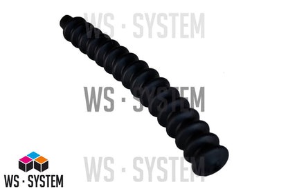 1 Stück Universal Faltenbalg Gummi Manschette Anhänger L 235mm Ø 5mm / Ø 14mm