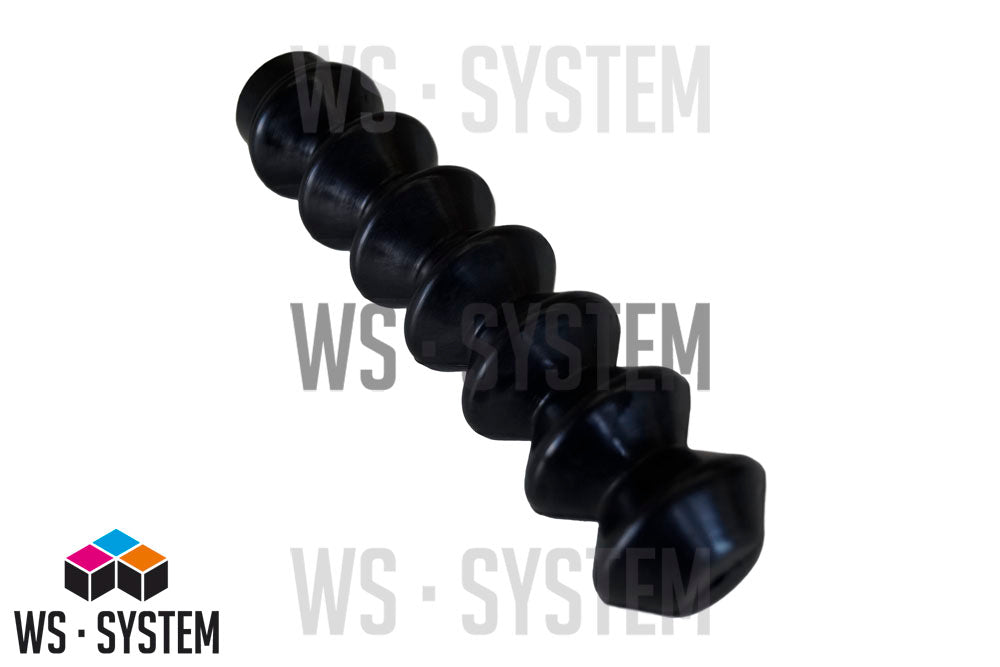 1 Stück Universal Faltenbalg Gummi Manschette Anhänger L 180mm-65mm Ø4 mm/Ø26mm