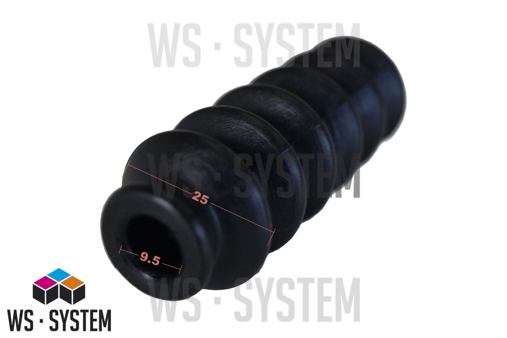 1 Stück Universal Faltenbalg Gummi Manschette Bellow L 32mm-72mm Ø 6mm-9,5mm