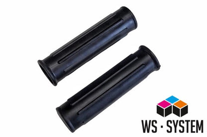 2 x Universal Schubkarrengriff Griff Schubkarre Sackkarre - 25mm Schwarz **Neu**