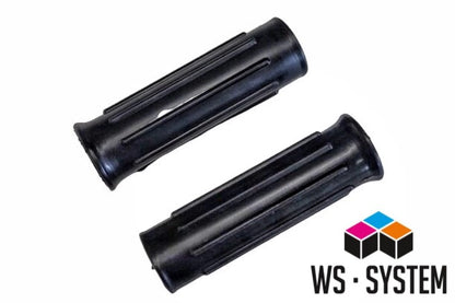 10 x Universal Schubkarrengriff Griff Schubkarre Sackkarre - 30mm Schwarz *Neu*