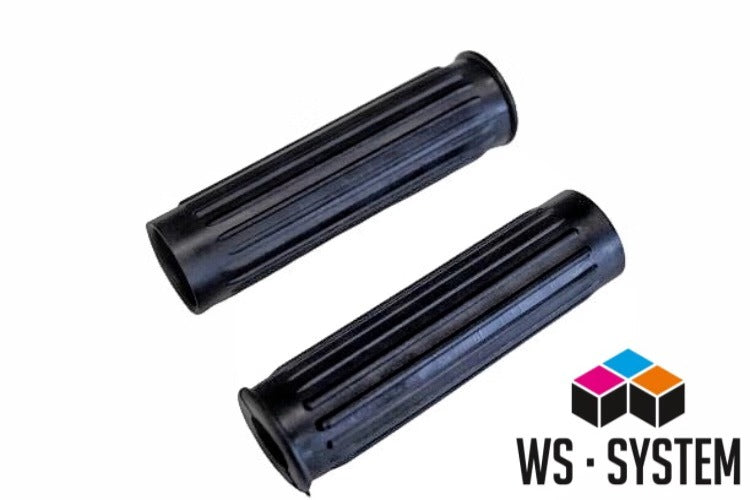 2 x Universal Fahrradgriff Kinderfahrrad Lenker Griff Gummi 19mm Schwarz **Neu**