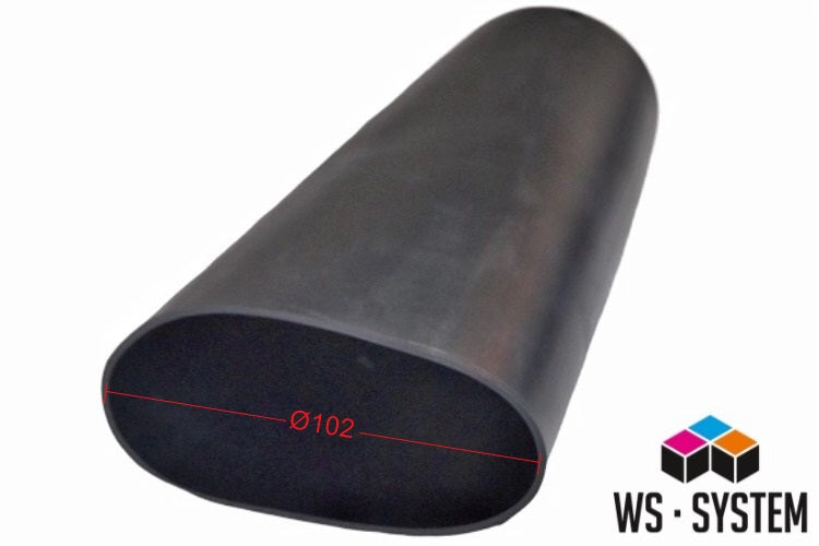 1 x Schutzrohr Hubzylinder Dautel & Bär Cargolift Ladebordwand Hebebühne Ø70