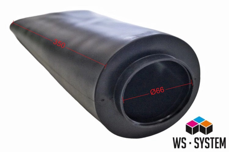 1 Stück Schutzrohr Hubzylinder Dautel & Bär Cargolift Ladebordwand Hebebühne Ø60