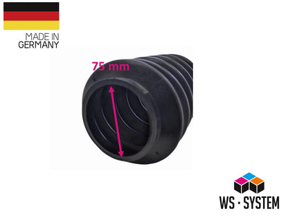 1 Stück Universal Faltenbalg Manschette Anhänger Balg L 70mm-170m Ø 60mm/75mm