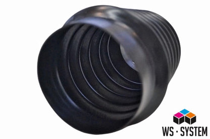 1 Stück Universal Faltenbalg Manschette Anhänger Boot L 55-165mm Ø 60mm/100mm