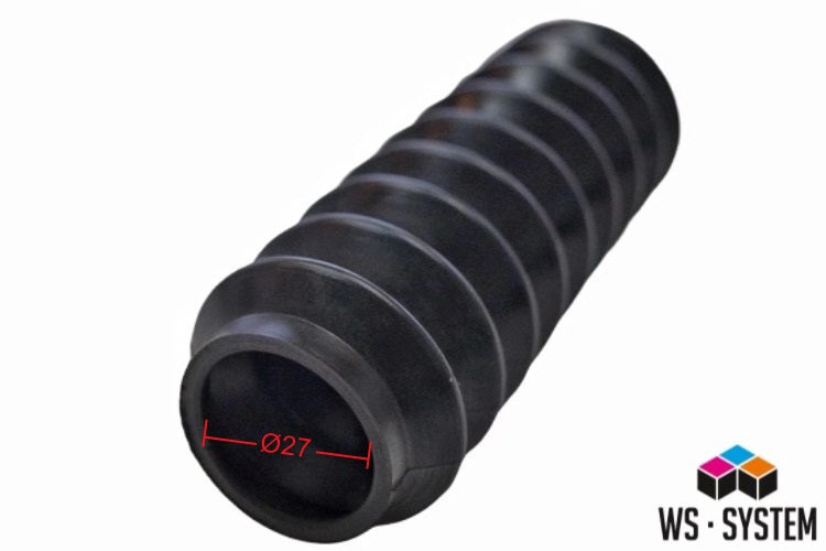 1 Stück Universal Faltenbalg Manschette Anhänger Boot L 117mm-36mm Ø 23-27mm