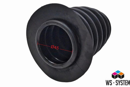 1 Stück Universal Faltenbalg Manschette Anhänger Boot L 50mm-106mm Ø 7mm-45mm