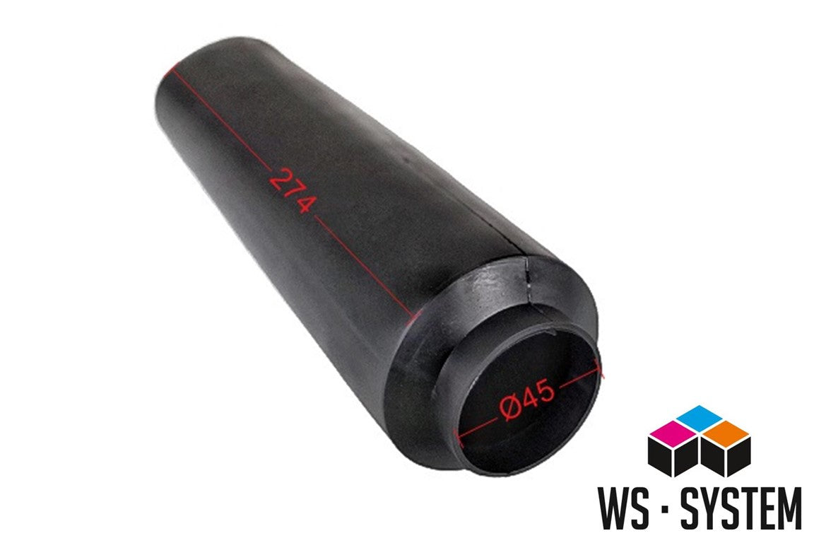 1 x Schutzrohr Hubzylinder Bär Cargolift Ladebordwand Hebebühne  Ø45