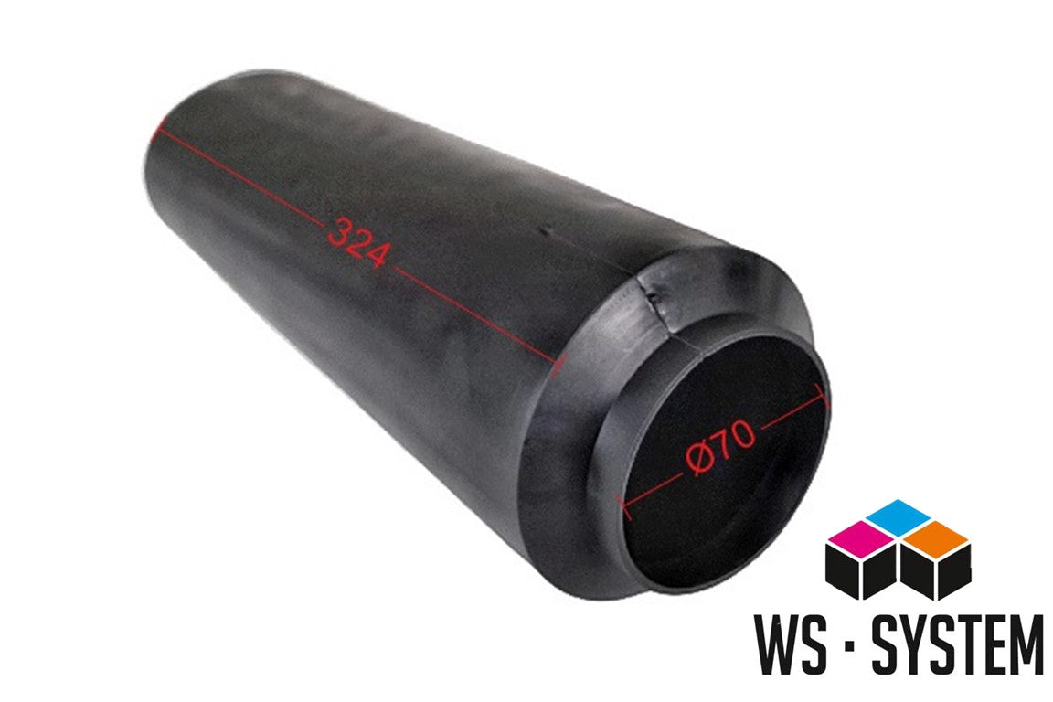 1 x Schutzrohr Hubzylinder Dautel & Bär Cargolift Ladebordwand Hebebühne  Ø70