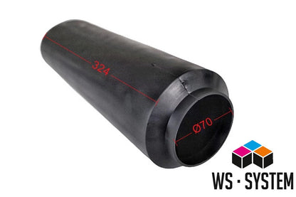 1 x Schutzrohr Hubzylinder Dautel & Bär Cargolift Ladebordwand Hebebühne  Ø70