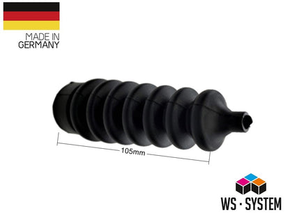1 Stück Universal Faltenbalg Gummi Manschette Anhänger L 55mm-105mm Ø 4mm/19mm