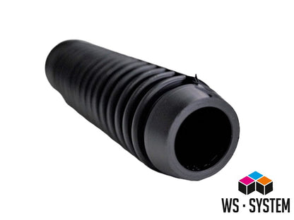 2 x Universal Schubkarrengriff Griff Schubkarre Sackkarre - 19mm Schwarz **Neu**