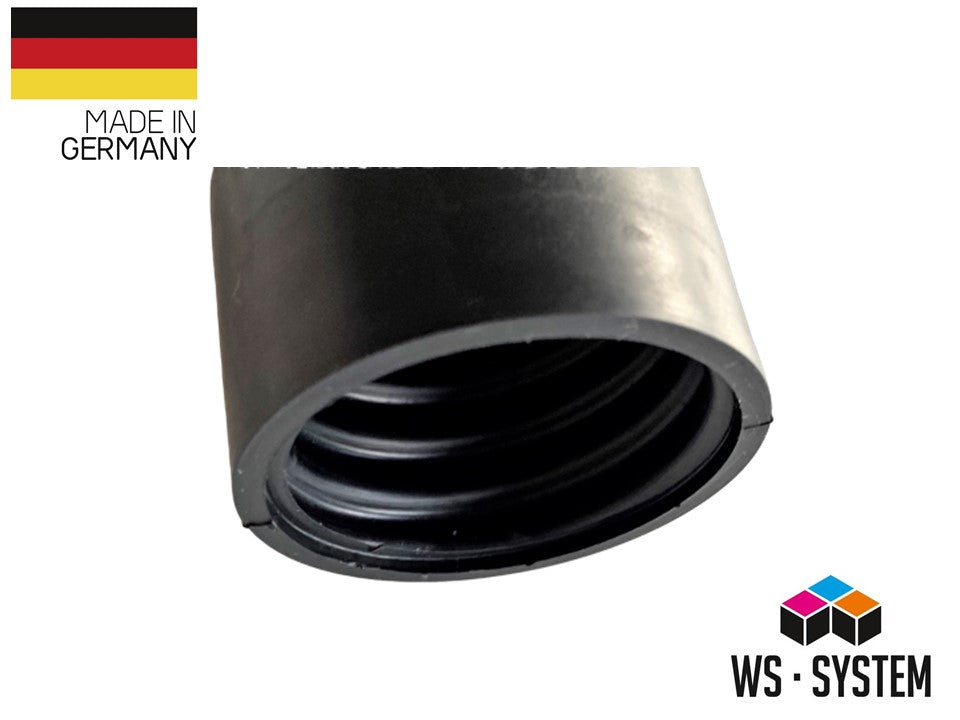 PVC Endstutzen für Schlauch Ø 38mm