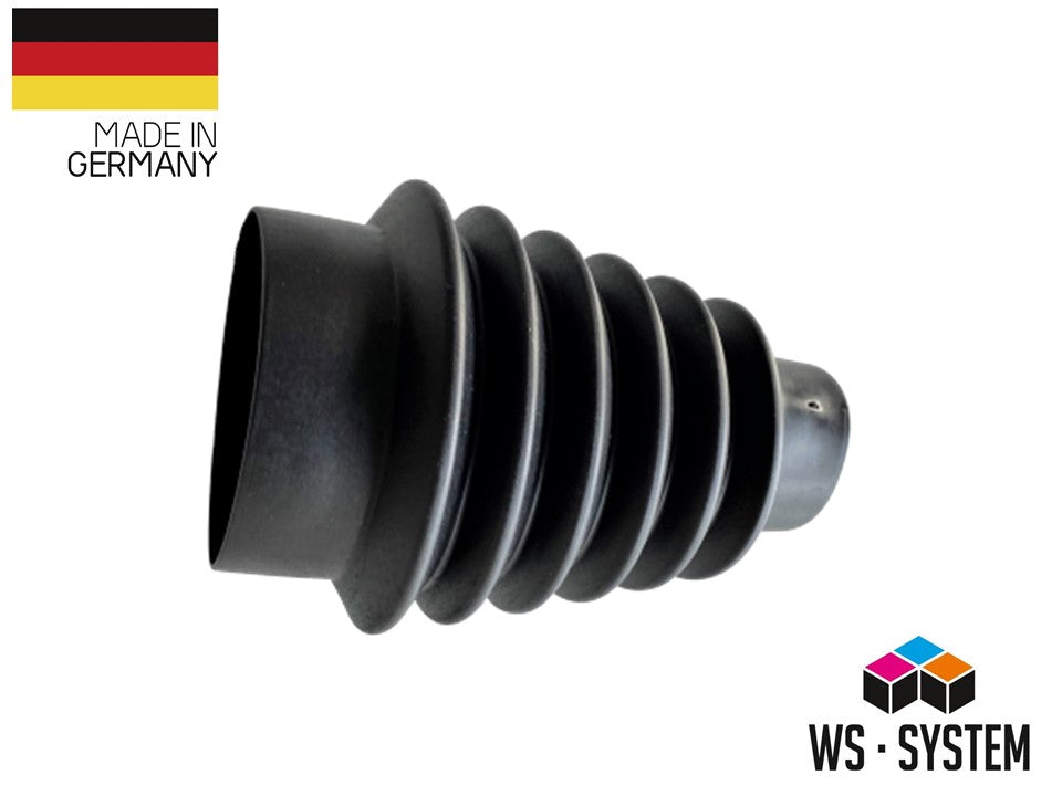 Universal Faltenbalg aus PVC - 2 Stück