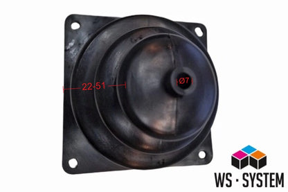 Universal Faltenbalg aus PVC - 2 Stück