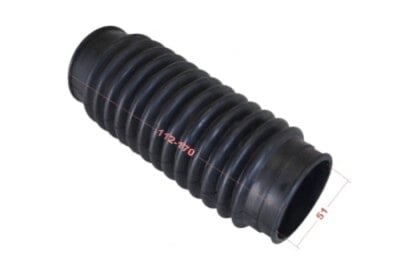 1 Stück Universal Faltenbalg Manschette Achsmanschette L 112mm-170mm Ø 51mm