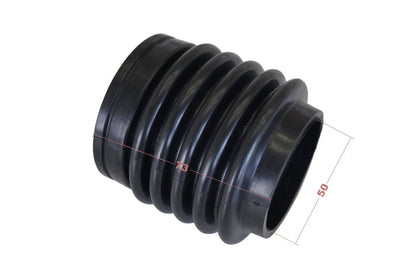 1 Stück Universal Faltenbalg Manschette Achsmanschette L 73mm Ø 50mm/55mm