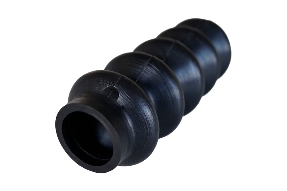1 Stück Universal Faltenbalg Gummi Manschette Anhänger L 130mm-40mm Ø8mm/25mm