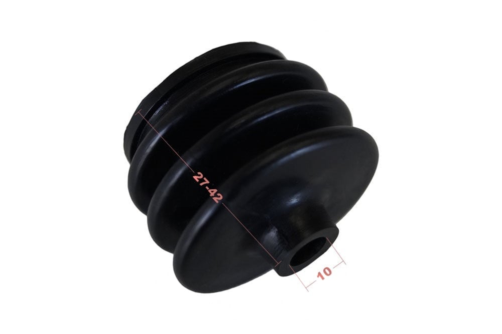 1 Stück Universal Faltenbalg Manschette Achsmanschette L 27mm-42mm Ø 10mm-37mm