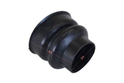 1 Stück Universal Faltenbalg Manschette Achsmanschette L 43mm Ø 31mm-45mm