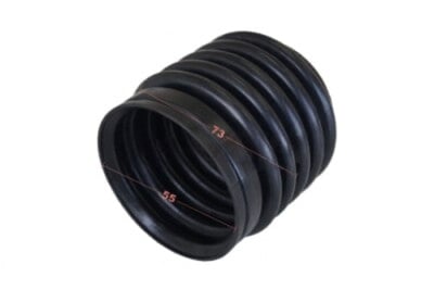 1 Stück Universal Faltenbalg Manschette Achsmanschette L 73mm Ø 50mm/55mm
